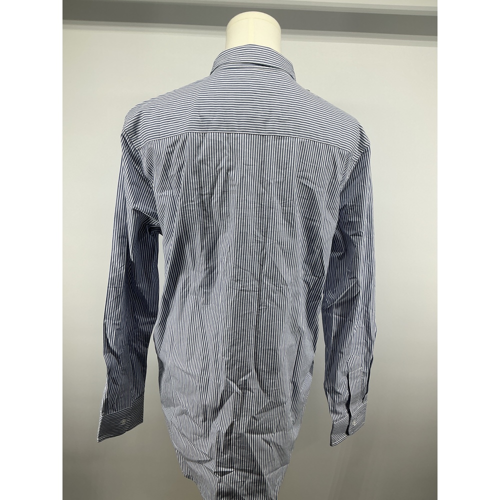 100% Organic Cotton Poplin Long Sleeve Shirt - Picture 2 of 3